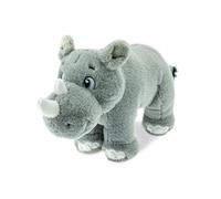 Teorema Giocattoli, Rinoceronte Peluche Morbido, Pupazzo Neonato Eco-Friendly, Animale della Savana di Peluche, Gioco Sicuro 0+ Mesi, Idea Regalo Nascita