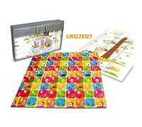 GOGO Tappeto primi giochi pieghevole 127x127 cm TEOREMA 80122