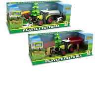Teorema - Playset Fattoria con Stalla e Trattore - 80553