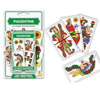 Teorema - Mazzo di Carte Piacentine (Italia), composto da 40 Carte da Gioco Regionali Plastificate