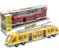 Teorema - Metro Giocattolo per Bambini, Scala 1:16, con Luci e Suoni, Porte Apribili e Movimento a Frizione, Batterie Incluse