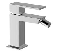 Miscelatore bidet Teorema Pillar con scarico click clack cromato