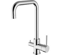 TEOREMA Miscelatore lavello 1782611-T01 3 ingressi cromato uscita separata