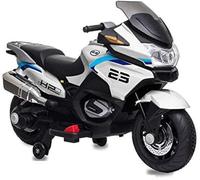 Teorema Moto Elettrica per bambini Luci e Suoni 12V colore Bianco