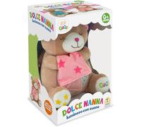 Teorema - Orsetto Peluche 25cm, con Luce Proiettore Cielo e Melodia Ninna Nanna