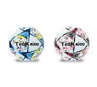 Teorema Pallone da Calcio per Bambini Taglia 2 160g Leggero Resistente Water Resistant Ideale per Allenamento e Gioco