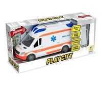 Teorema Play City Ambulanza con Luci e Suoni Scala 1:12