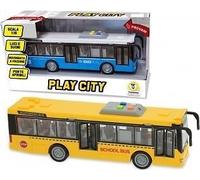 Teorema: Play City - Autobus A Frizione Luci E Suoni 4 Col.Ass - Open Touch Box