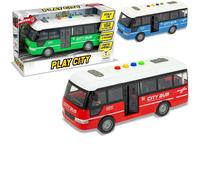 Teorema Play City Bus a Frizione Luci e Suoni