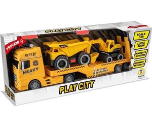 Teorema: Play City - Construction Truck Con Aereo Macchina Luci E Suoni - Open T