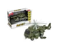 Teorema Play City Elicottero Militare a Frizione luci e suoni