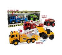 Teorema Playset Mezzi da Lavoro con Luci e Suoni Modelli Assortiti