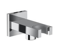 Teorema presa d'acqua con supporto doccetta squadrato, SC018CR, Universal cromo [Rubinetteria Bagno > Prese d‘Acqua]