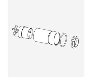 Teorema prolunga per miscelatore monocomando per rubinetto lavabo a parete, 0191300-001, [Rubinetteria Bagno > Accessori di Montaggio per Rubinetteria Bagno]