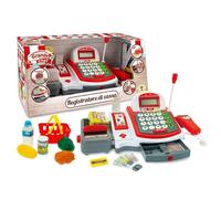 Teorema - Registratore di Cassa, Giocattolo per Bambini, con Scanner e Rullo per Scontrino, con Accessori