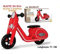 Teorema Giocattoli- Fatto Bici in Legno Senza Pedali Scooter per Bambini, 40595