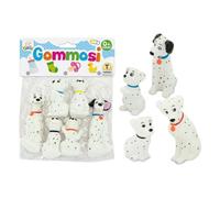 Teorema Set Cani Dalmata Gommosi 6 pz GOGO 74307