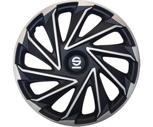 teorema Sparco Coprimozzi Varese da 14 pollici argento/nero