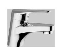 Teorema Miscelatore monocomando lavabo Serie T-One con scarico, piletta e flessibili