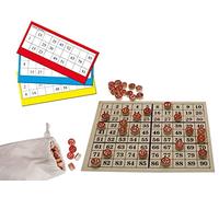 Teorema- Tombola Italiana in Legno, Tavolo per Famiglia con Tabellone, Numeri e 90 Cartelle, Gioco di società per Feste e Natale, Multicolore, small, VD40423