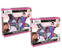 Teorema - Trousse Make Up per Bambini a Forma di Sirena, Cofanetto Beauty a 2 Livelli, Ombretti, Lucidalabbra e Pennelli