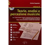 Carisch teoria analisi e percezione musicale volume 2 MK18743 Cappellari Andrea