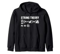 Teoria delle Stringhe Matematica Cat Felpa con Cappuccio