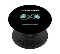 Teoria dell'Entanglement quantistico Design scientifico minimalista PopSockets PopGrip Adesivo