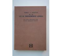 Teoría y práctica de la Ley de Procedimiento Laboral