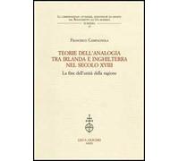 Teorie dell'analogia tra Irlanda e Inghilterra nel secolo XVIII. La fine dell'unità della ragione