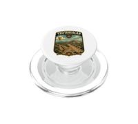 Teotihuacan Messico Vintage Piramide Aztec Ruins Heritage PopSockets PopGrip per MagSafe