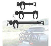 TEOV Supporto per Telaio da 3 Pezzi, Supporto per Bicicletta, 3 portabiciclette, Morsetto di Fissaggio, per Tubo a U, 25 cm + 32 cm + 45 cm di Lunghezza