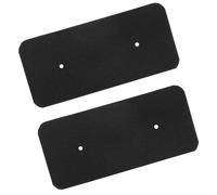 TEOZBLU 2 Pcs Filtro per asciugatrice a condensa Hoover Candy 40006731, Filtro per Scambiatore, 275 x 125 x 10 mm, per Asciugatrice a Condensazione e a Pompa di Calore, in spugna, tappetino
