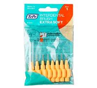 TePe - 16 spazzolini interdentali, extra morbidi, 0,45 mm, colore: arancione chiaro
