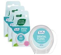 TePe Dental Floss, filo interdentale espandibile, senza pfas, con superficie ampia per una pulizia delicata ed efficace tra i denti, per spazi non stretti (Confezione da 3)