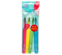 Tepe Extra Soft Spazzolini Colour Compact x4 - Spazzolino da Denti