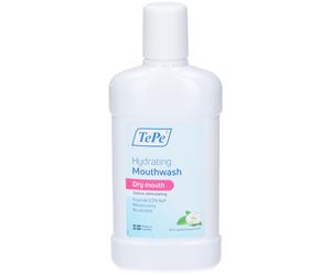 TePe® Hydrating Mouthwash Collutorio Bocca Secca Aroma Mela e Menta Pi