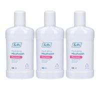 TePe® Hydrating Mouthwash Collutorio Bocca Secca Senza Aroma 3x500 ml