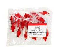 Tepe Interdental Brush G2 0.5mm Red x 25 Brushes in One Pack by TePe