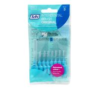 TePe Interdental Brushes 0.6mm Blue - 2 Packets of 8 (16 Brushes) by Tepe (Engli