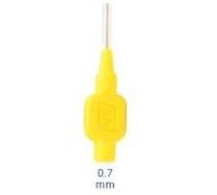 tepe Original Giallo Scovolino Per Pulizia Interdentale Misura ISO 4 filo 0,7 mm 6 Pezzi
