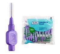 TEPE Original Interdental Brushes 1,1 Mm Purple 25Pcs per make-up professionale, per un’applicazione precisa e uniforme, 1,1 mm