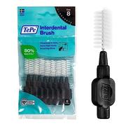 TePe Scovolino, Original, Nero, 1.5mm/ISO 8, 8pz, rimozione placca, pulizia interdentale efficace, filo interdentale, per spazi molto larghi