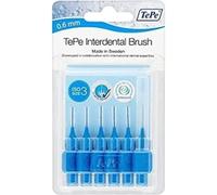 Tepe - TEPE Scovolino interdentale 0,6 mm 1 confezione da 6 colore blu