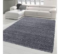 Teppich-Traum Tappeto Shaggy soffice | facile da pulire e resistente | in antracite Größe 120x170 cm