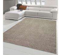 Teppich-Traum Tappeto Shaggy soffice | facile da pulire e resistente | in beige Größe 240 x 340 cm