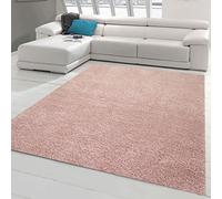 Teppich-Traum Tappeto Shaggy soffice | facile da pulire e resistente | in rosa Größe 140x200 cm
