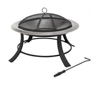 Tepro Camino Silver City, Nero/Argento (74 x 74 x 50 cm)