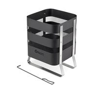 tepro Design Fire Pit Milburn, nero/argento (36 x 42,5 x 50 cm)