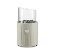 tepro Fluvin - Braciere a gas da tavolo, rotondo, con pietre decorative in vetro